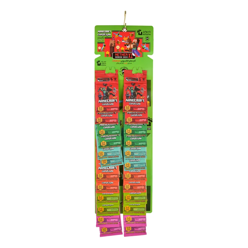 اسباب بازی شانسی نترایکس مدل ماینکرافت مجموعه 24 عددی