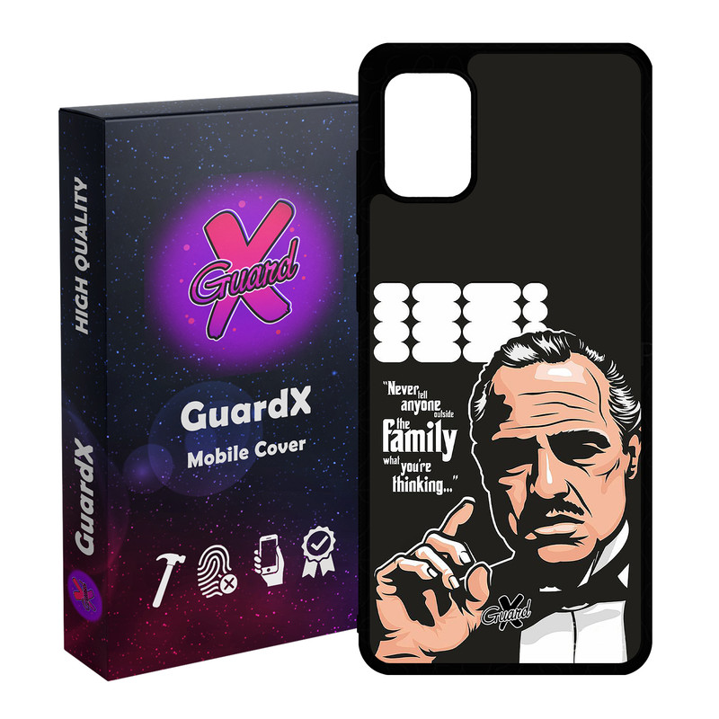 کاور گارد ایکس طرح God Father مدل Glass10197 مناسب برای گوشی موبایل سامسونگ Galaxy A31