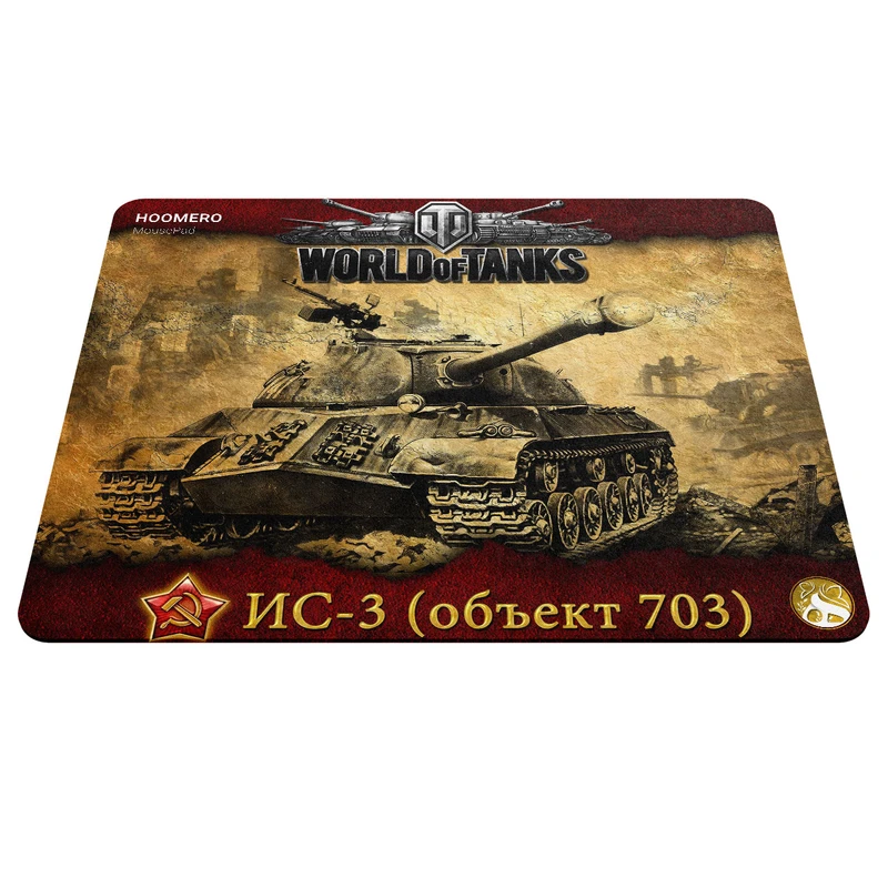 ماوس پد هومرو طرح بازی World of Tanks مدل A2357