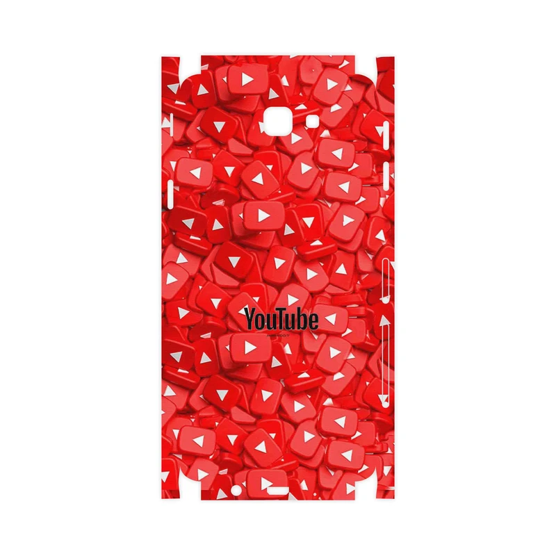 برچسب پوششی ماهوت مدل Youtube-FullSkin مناسب برای گوشی موبایل سامسونگ Galaxy J5 Prime