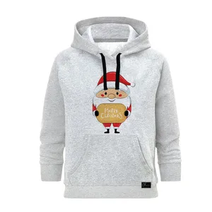 هودی زنانه مدل کریسمس کد B228 رنگ طوسی