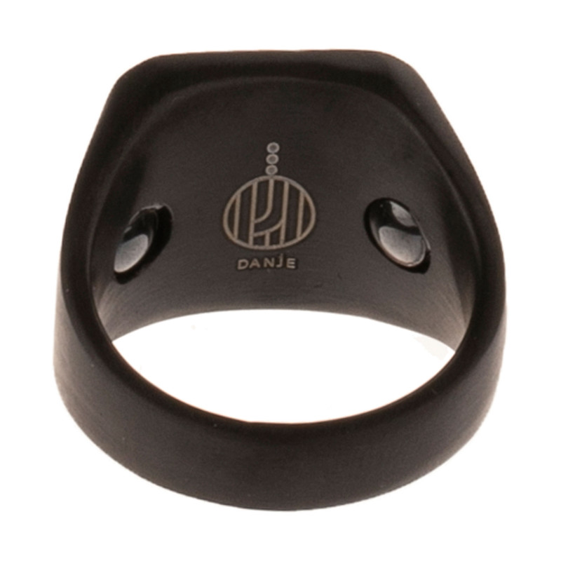 انگشتر مردانه دانژه مدل تیر طرح خرچنگ