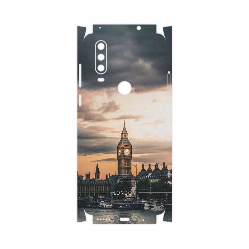 برچسب پوششی ماهوت مدل London City-FullSkin مناسب برای گوشی موبایل موتورولا One Action