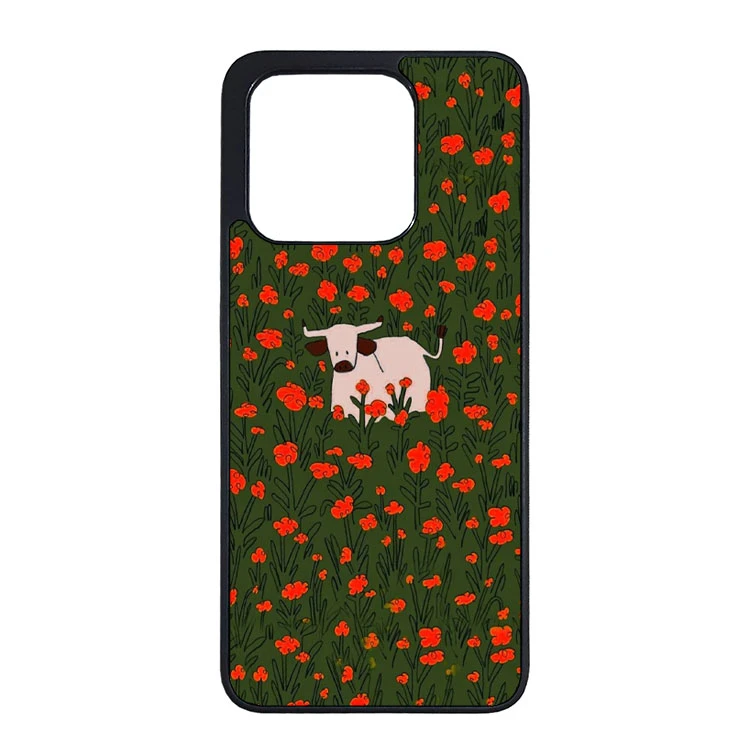 کاور گالری وبفر طرح گاو مناسب برای گوشی موبایل شیائومی redmi 12c