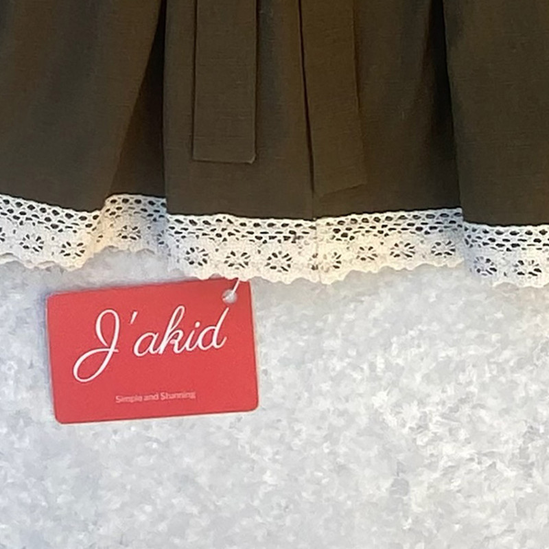پیراهن دخترانه ژاکید مدل خاتون