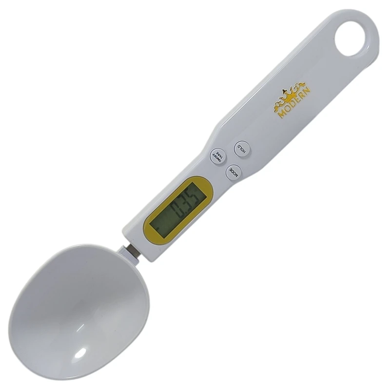 ترازو قاشقی آشپزخانه مدل مدرن حداکثر ظرفیت قابل اندازه‌گیری 0.5 کیلوگرم  با دقت اندازه‌گیری 0.1 گرم