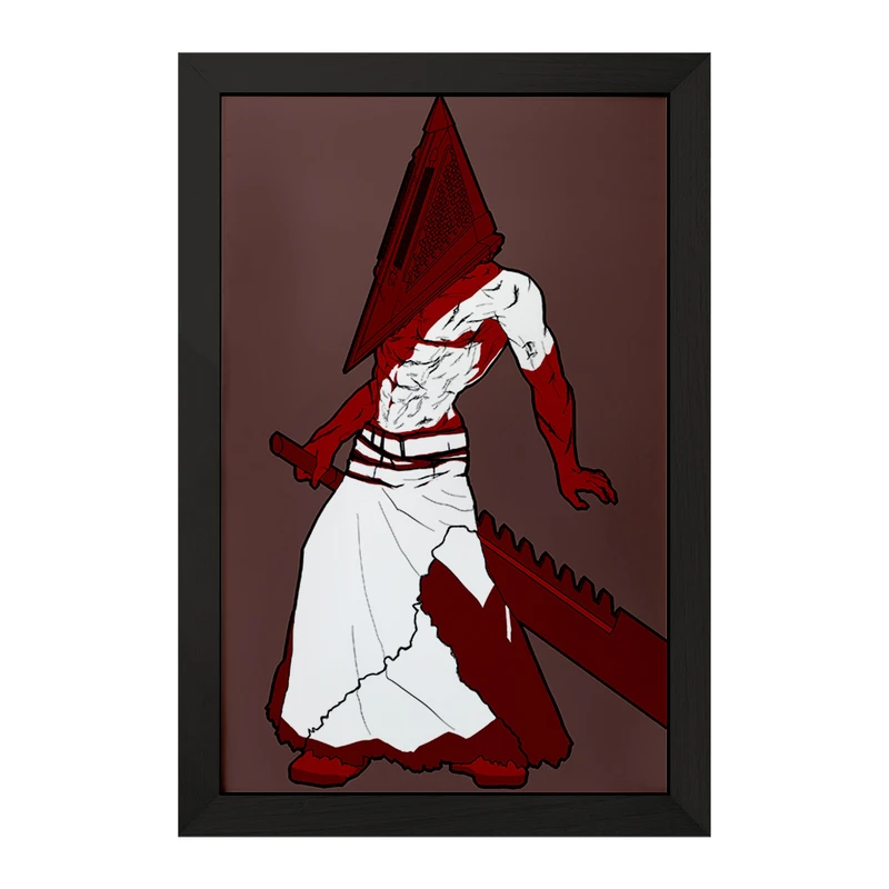 تابلو خندالو مدل بازی سایلنت هیل‌ (Silent Hill) کد 34468