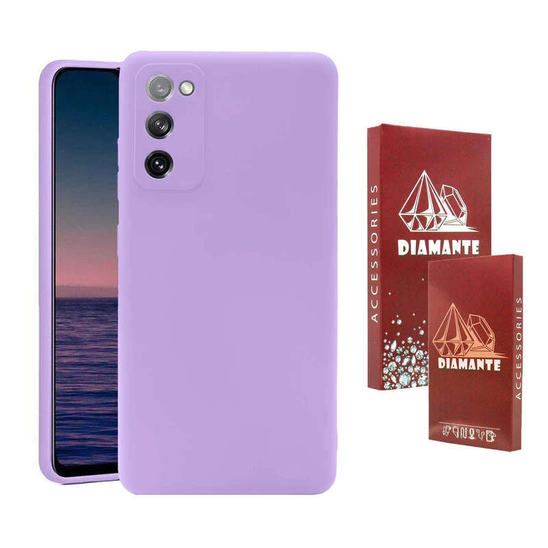 کاور دیامانته مدل Sili_77 Rd مناسب برای گوشی موبایل سامسونگ Galaxy S21 FE