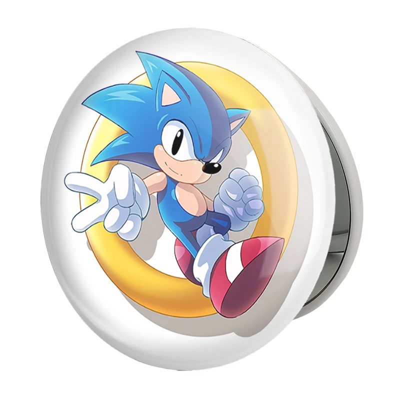 آینه جیبی خندالو طرح سونیک (Sonic) مدل تاشو کد 37039