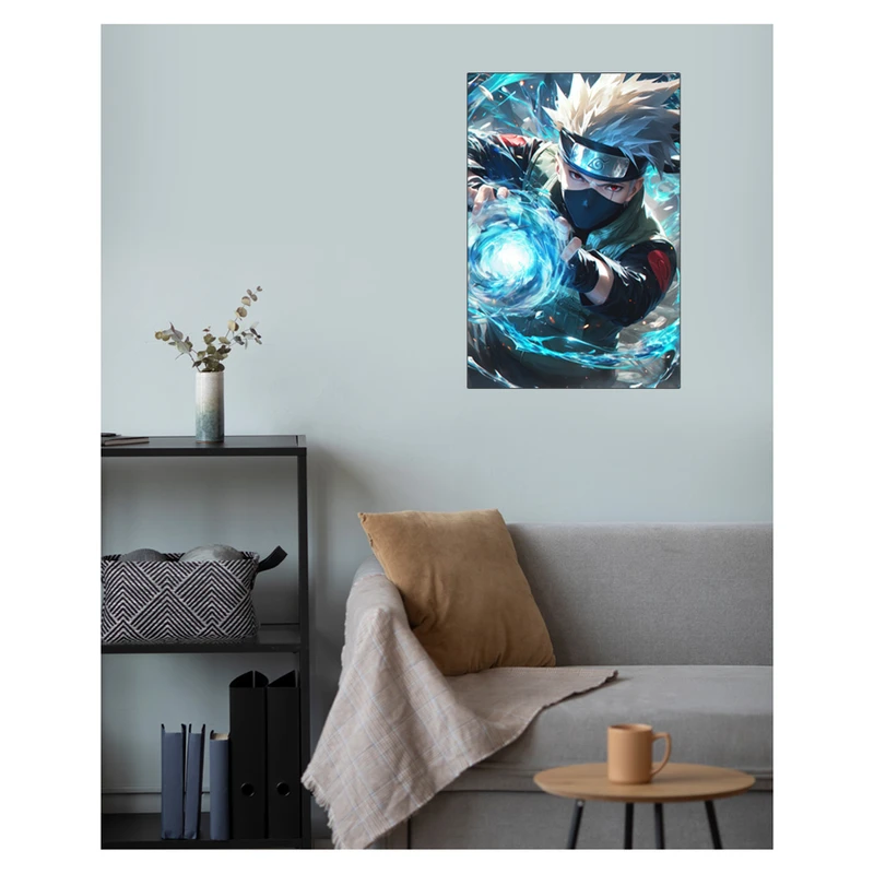 پوستر گوفی مدل کاکاشی انیمه ناروتو طرح Kakashi Anime Naruto کد BLU25