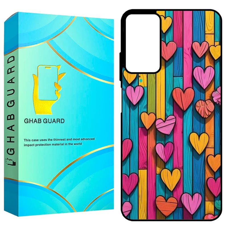 کاور قاب گارد طرح قلب مدل GCHPN11P مناسب برای گوشی موبایل شیائومی  Redmi Note 11 Pro 4G / Redmi Note 11 Pro 5G / Redmi Note 12 Pro 4G