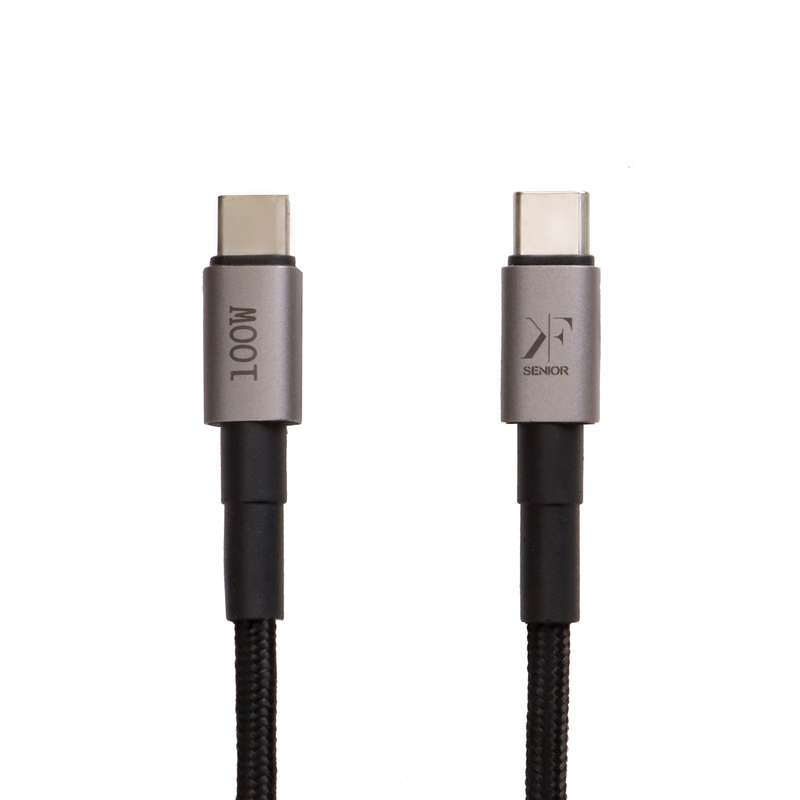کابل تبدیل USB-C کی اف سنیور مدل S12 طول 1.2 متر کابل تبدیل USB-C کی اف سنیور مدل S12 طول 1.2 متر