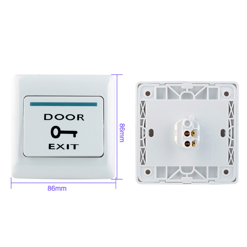 دستگاه کنترل تردد کارتی و رمزی کد RFID 125KHZ همراه تگ و تغذیه مخصوص