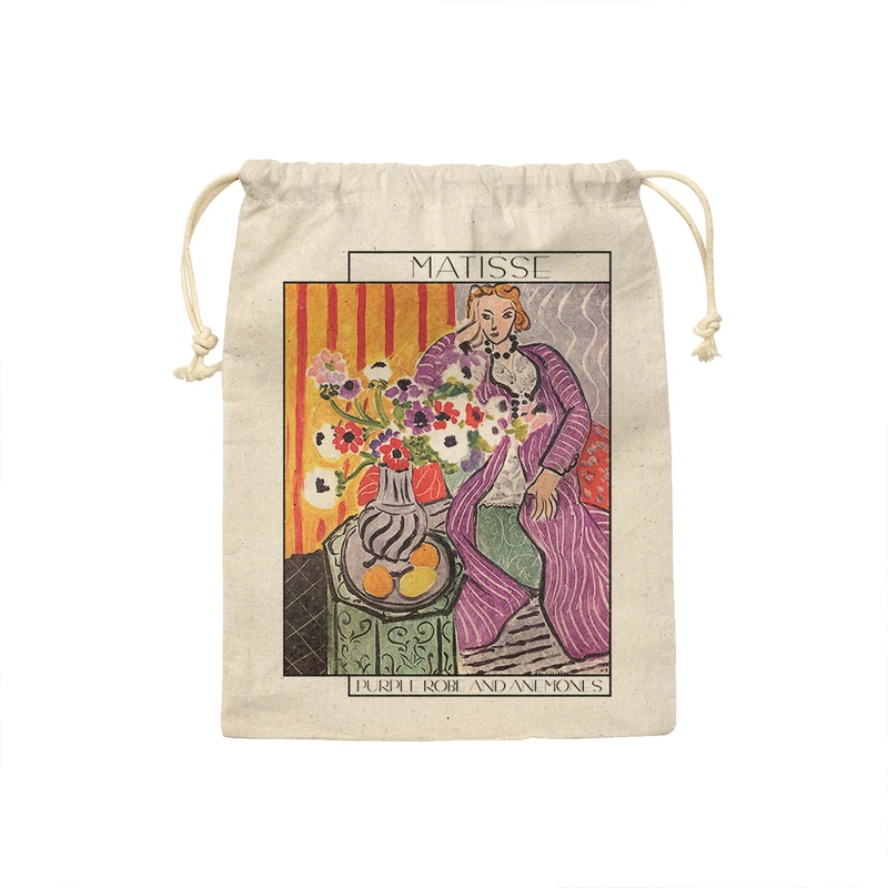 کیسه نان و سبزی ترمه طراحان ایده مدل عبای بنفش و شقایق از ماتیس کد art0644 - M