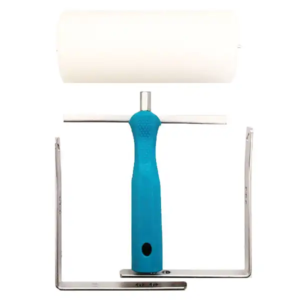 دسته غلتک نقاشی مدل ASA01 سایز 6 /7 اینچ به همراه فوم 7 اینچ