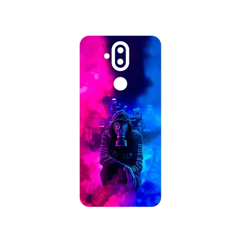 برچسب پوششی ماهوت مدل Smoke Rainbow Digital Art 2 مناسب برای گوشی موبایل نوکیا 8.1