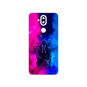 MAHOOT Smoke Rainbow Digital Art 2 Cover Sticker for Nokia 8.1