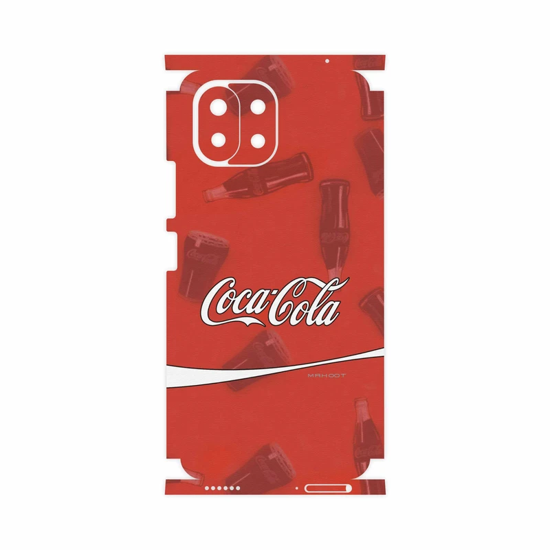 برچسب پوششی ماهوت مدل Coca-Cola-Logo-FullSkin مناسب برای گوشی موبایل شیائومی MI 11 LITE