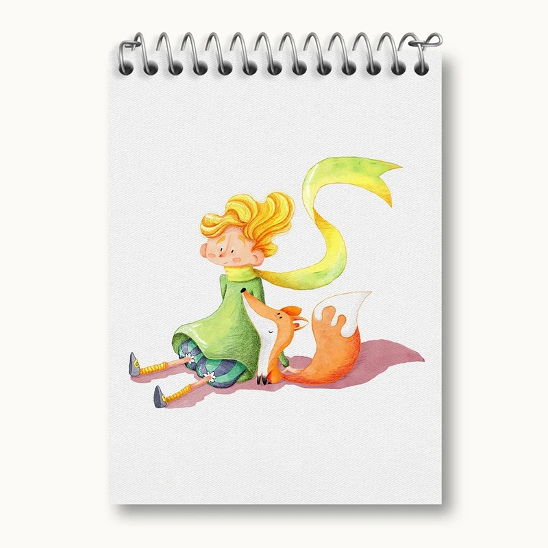 دفتر یادداشت 50 برگ خندالو مدل شازده کوچولو کد 25766