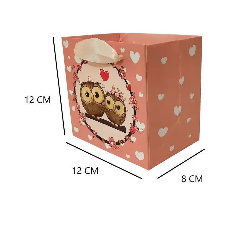 پاکت هدیه طرح جغد کد G101