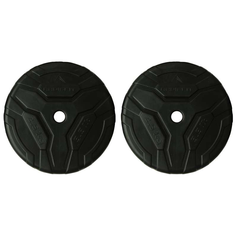 صفحه دمبل رادیس فیت مدل RP2.5 وزن 2.5 کیلوگرم بسته دو عددی