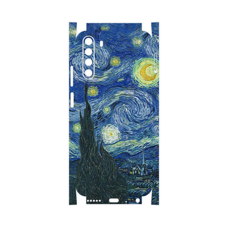 برچسب پوششی ماهوت مدل The Starry Night of van Gogh-FullSkin مناسب برای گوشی موبایل جی پلاس X10