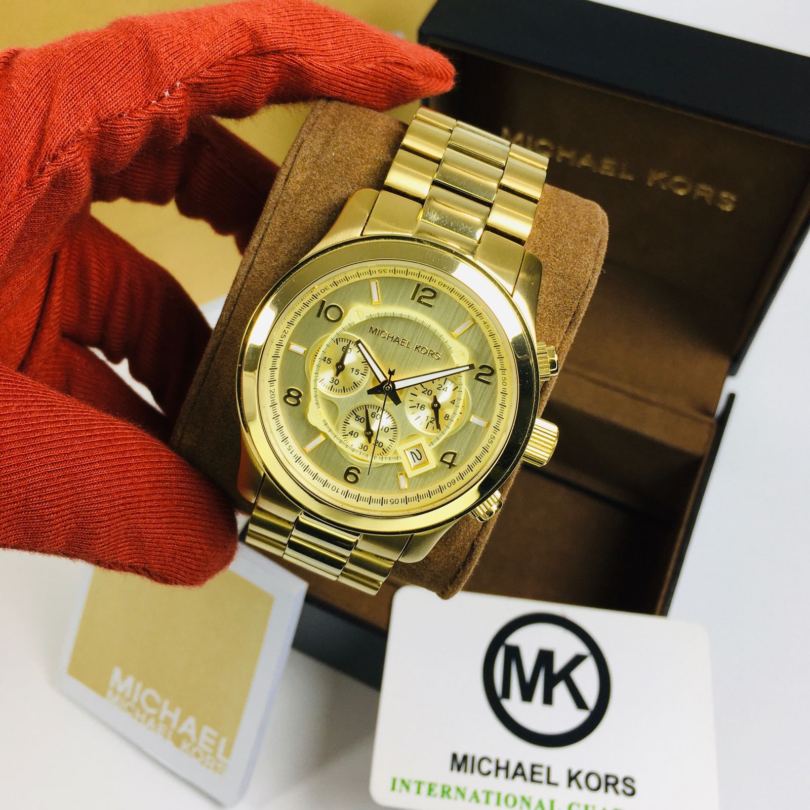 ساعت مچی عقربه‌ای مردانه مایکل کورس مدل کرنوگراف MK-8077 -  - 10