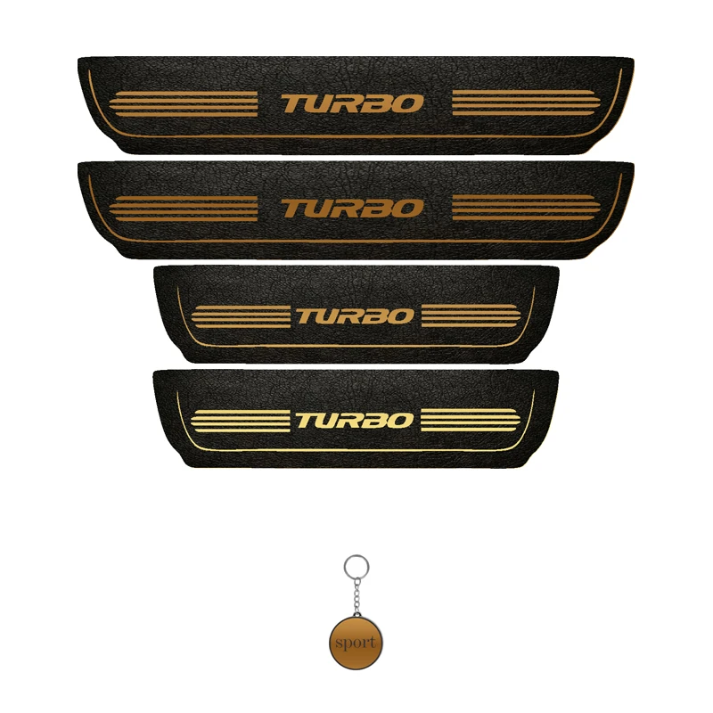 برچسب پارکابی خودرو لندمون کد LMm0077 MT مجموعه 4 عددی به همراه جا کلیدی