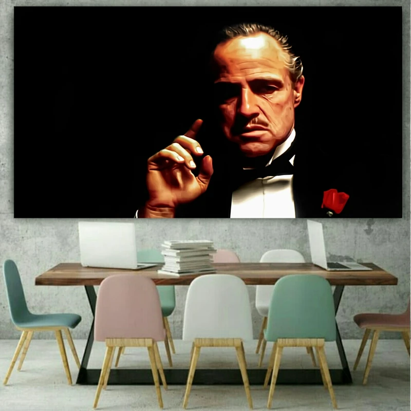 پوستر دیواری طرح پدرخوانده مدل ZB243