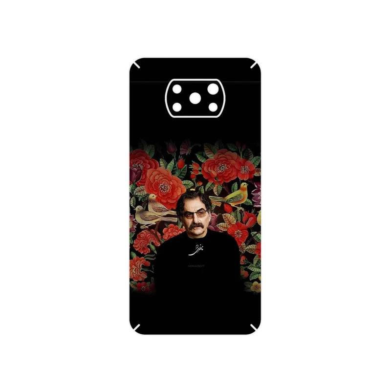 برچسب پوششی ماهوت مدل Shahram Nazeri مناسب برای گوشی موبایل شیائومی Poco X3 Pro
