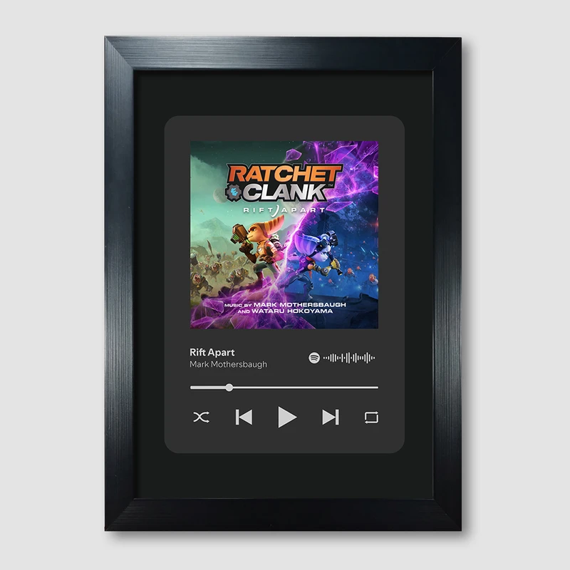 تابلو مدل موزیکال طرح ratchet and clank