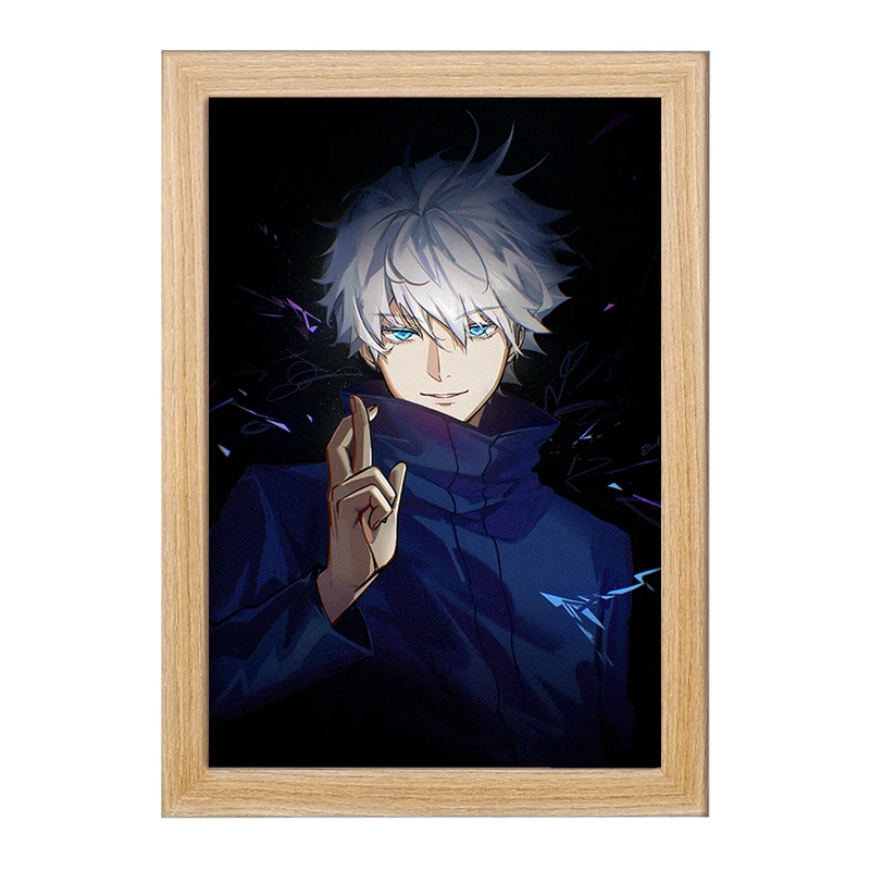 تابلو خندالو مدل گوجو ساتورو انیمه جوجوتسو کایزن کد F748