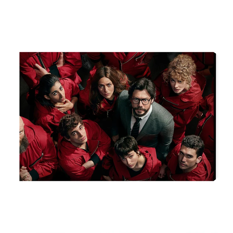 تابلو شاسی عرش مدل فیلم مانی هیست Money Heist کد As1749