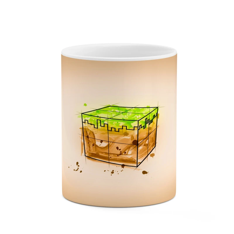 ماگ کاکتی طرح ماینکرافت minecraft مدل mgh41368