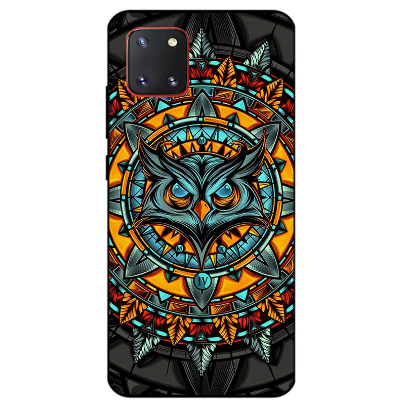 کاور مگافون طرح جغد مدل 1903 مناسب برای گوشی موبایل سامسونگ Galaxy Note 10 Lite         