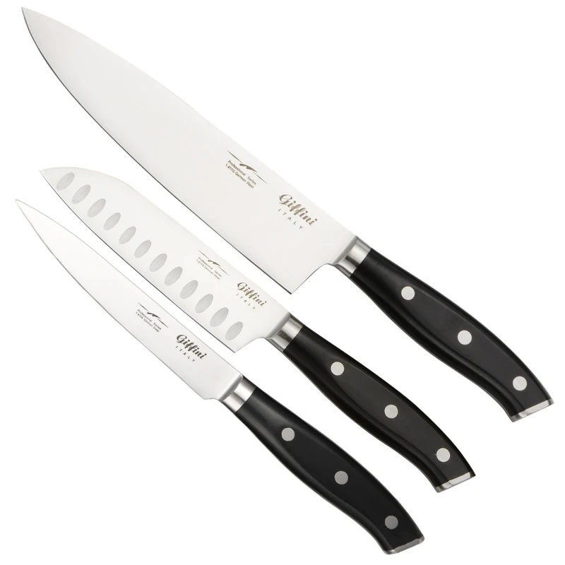 چاقو اشپزحانه جی فی نی کد 227 مجموعه 3 عددی