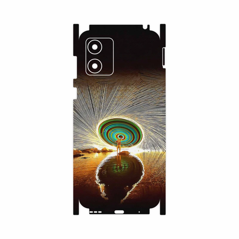 برچسب پوششی ماهوت مدل Night Light Fountain-FullSkin مناسب برای گوشی موبایل موتورولا Moto E13