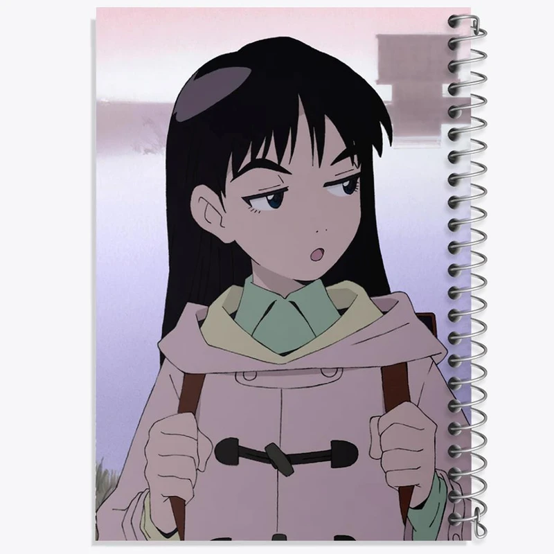 دفتر لیست خرید 50 برگ خندالو طرح نیناموری انیمه فولی کولی Fooly Cooly کد 23555