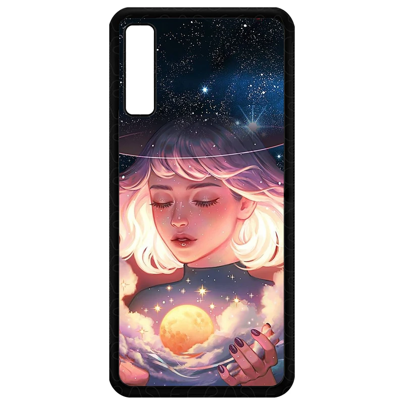 کاور طرح دختر مدل CHL50379 مناسب برای گوشی موبایل سامسونگ Galaxy A30s / A50 / A50s