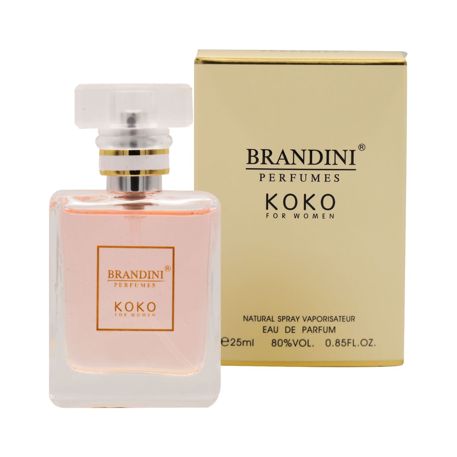 عطر جیبی زنانه برندینی مدل Koko حجم 25 میلی لیتر -  - 1