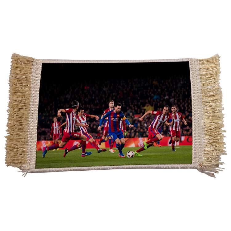 فرش ماشینی دیوارکوب مدل مسی کد 7