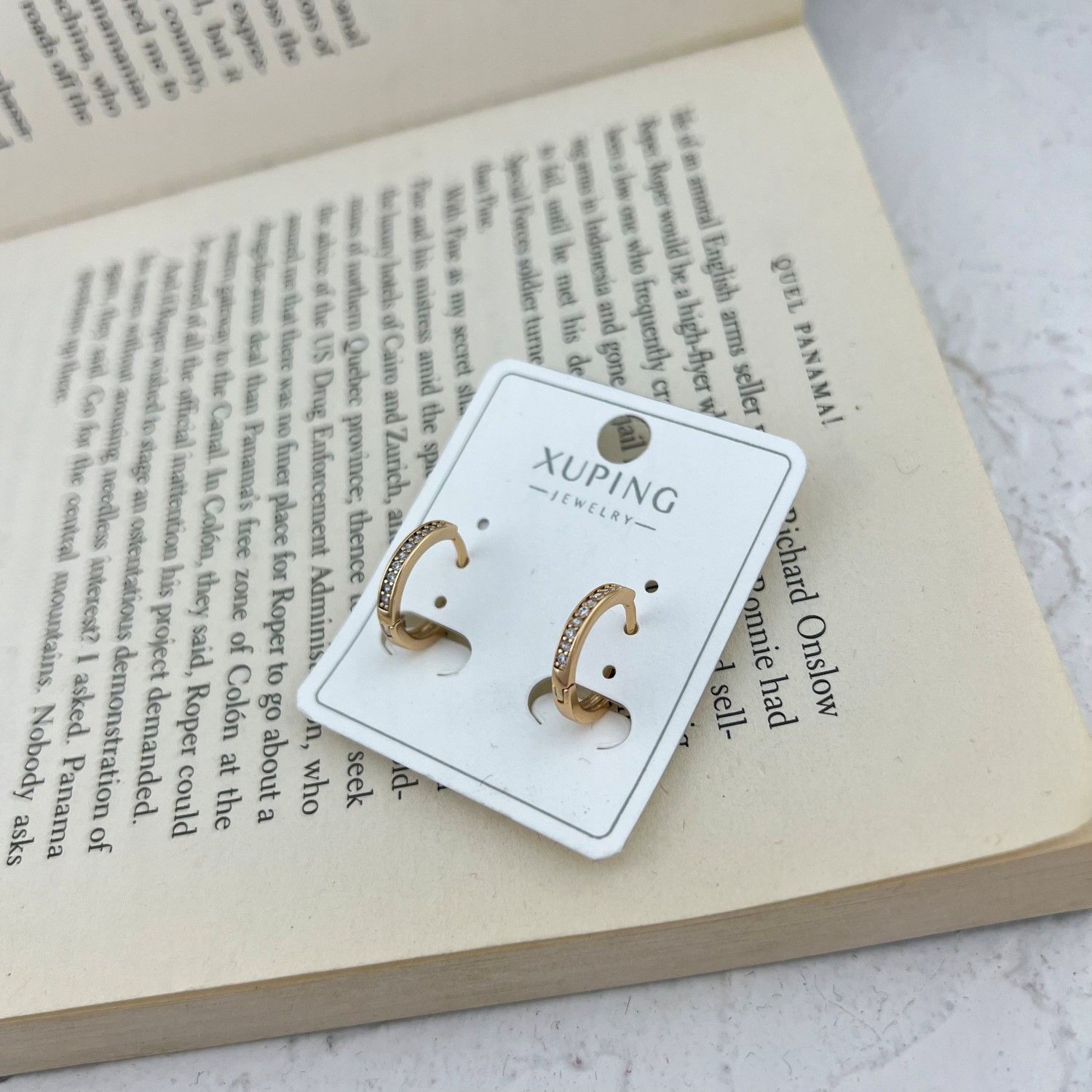 گوشواره زنانه ژوپینگ مدل E5004 -  - 2