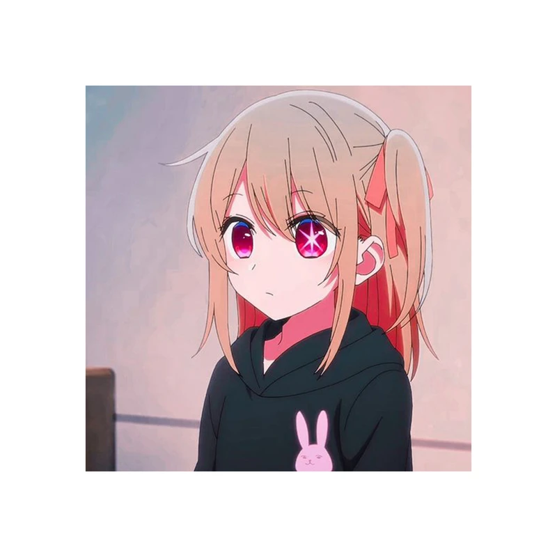 استیکر لپ تاپ و موبایل مدل انیمه طرح اوشی نو کو روبی هوشینو oshi no ko Ruby Hoshino کد 1201