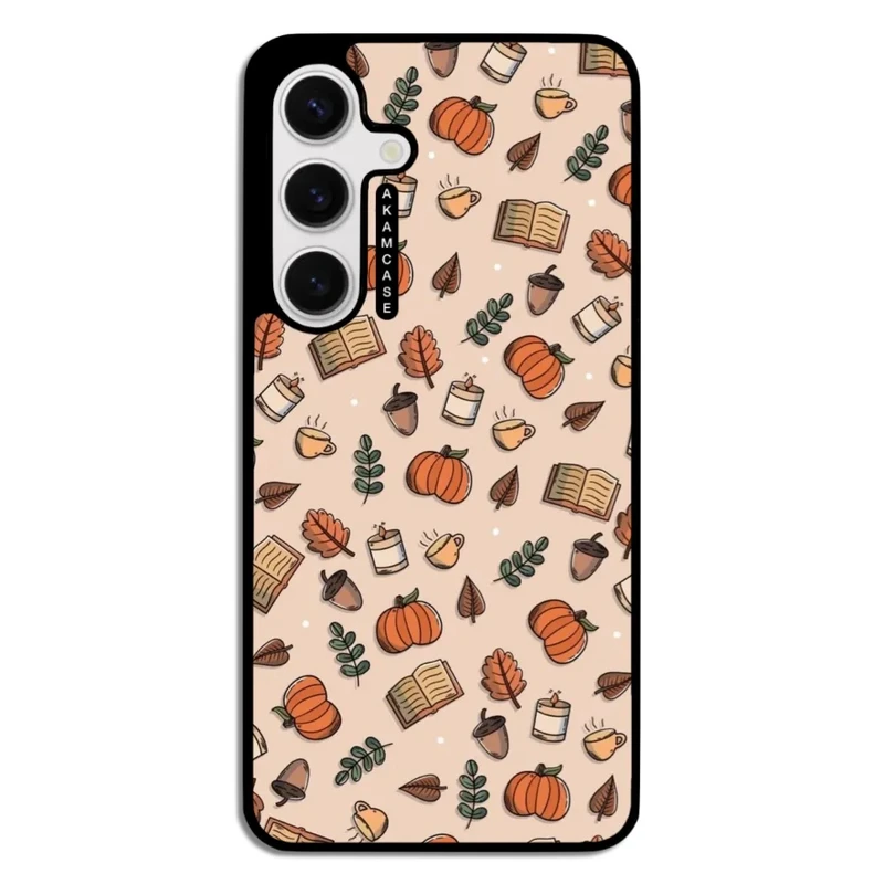 کاور آکام مدل AMC-WSGS24-PUMPKIN-7 مناسب برای گوشی موبایل سامسونگ Galaxy S24