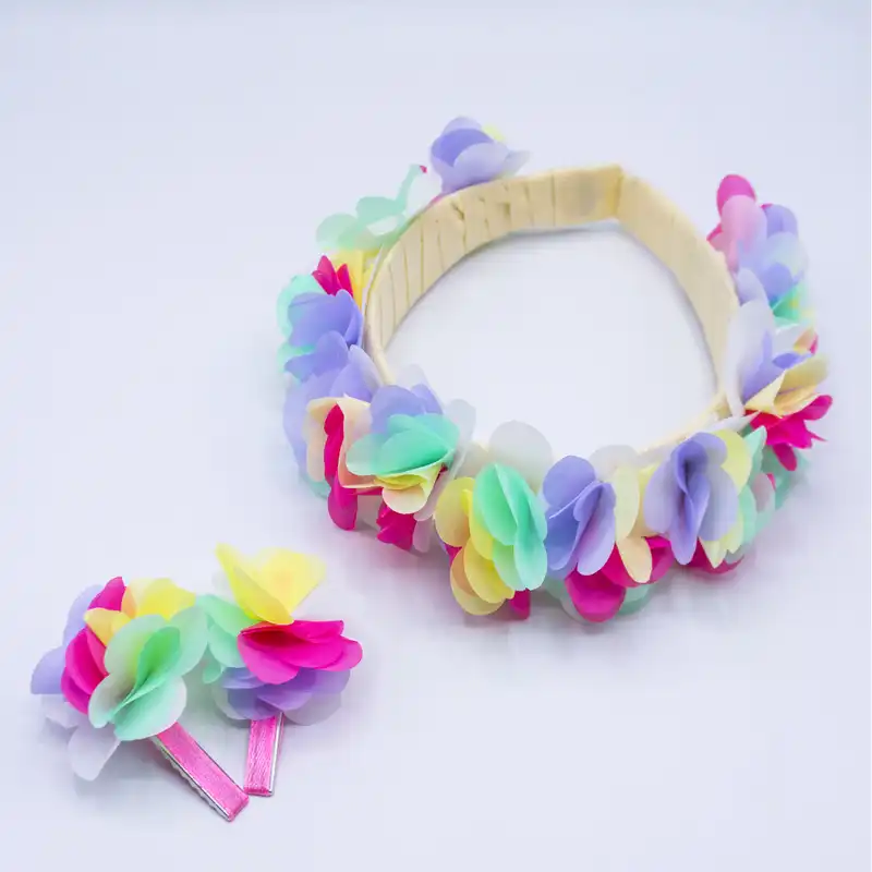 ست تل و گیره مو زنانه مدل فلاوری مجموعه 3 عددی