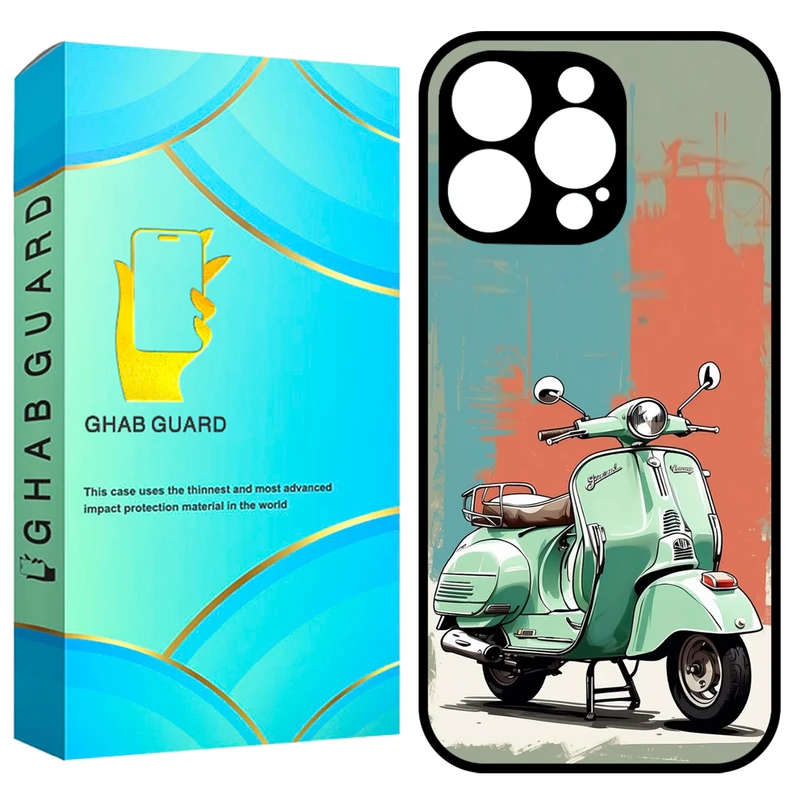 کاور قاب گارد طرح وسپا مدل GCHP16P مناسب برای گوشی موبایل اپل iPhone 16 Pro