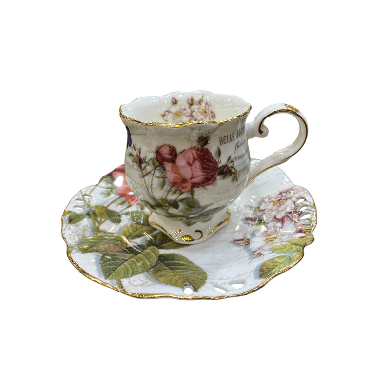 ست فنجان و نعلبکی 12 پارچه لمونژ مدل 88215