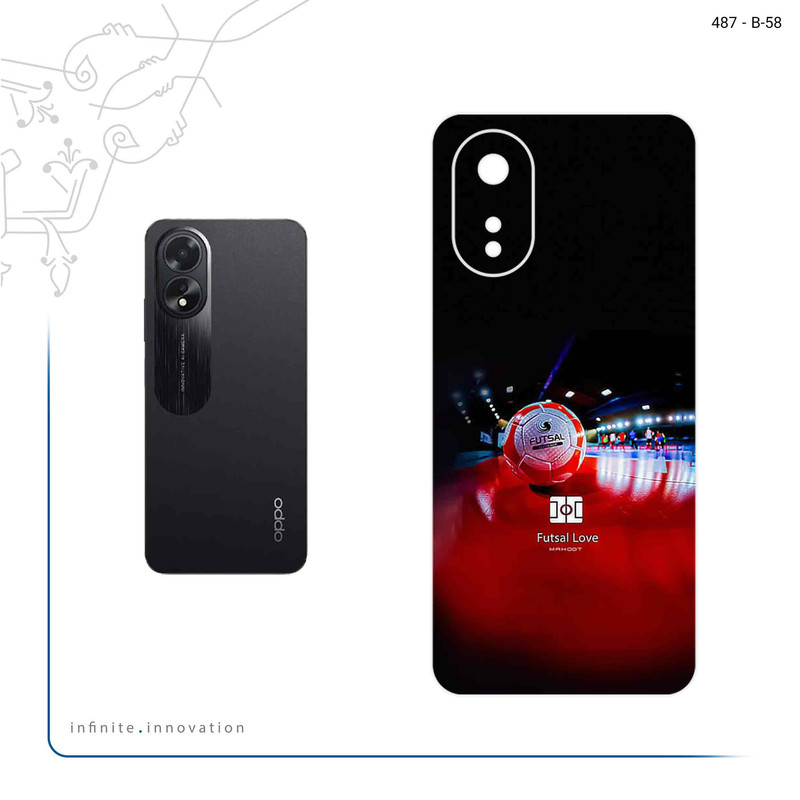 برچسب پوششی ماهوت مدل Futsal مناسب برای گوشی موبایل اپو A38