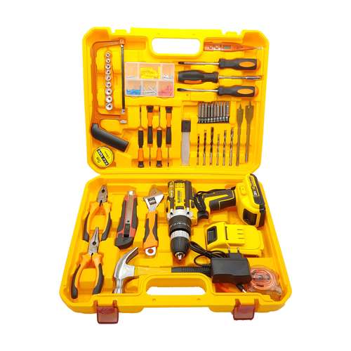 مجموعه 100 عددی دریل پیچگوشتی شارژی چکشی نئو پاور کد 28v