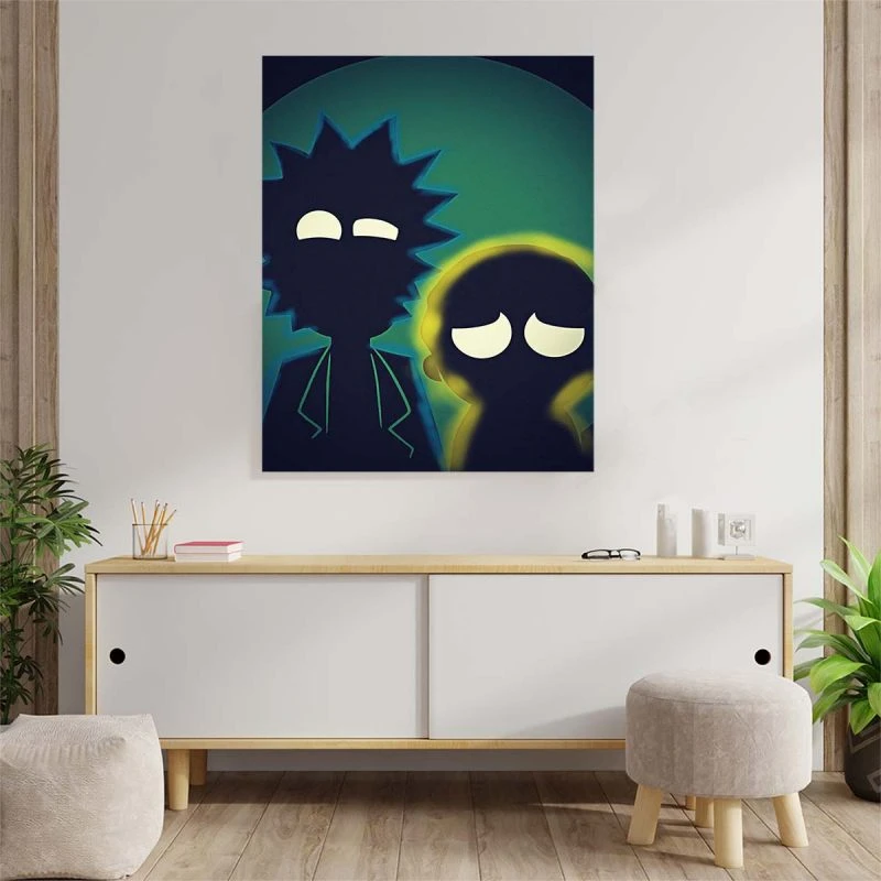 تابلو شاسی آتریسا مدل انیمیشن Rick and Morty